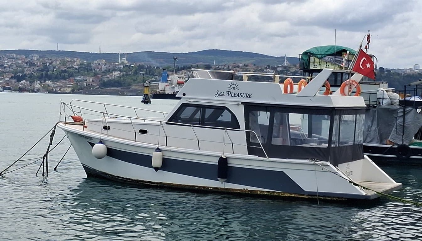 İstanbul Boğazı'nda gün batımında ilerleyen butik özel yat, tekne kiralama rehberi